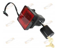 HITCH COVER BRAKE LIGHT & 5/8" HITCH RECEIVER LOCK W/ 2 KEYS